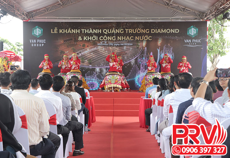 tổ chức lễ khánh thành