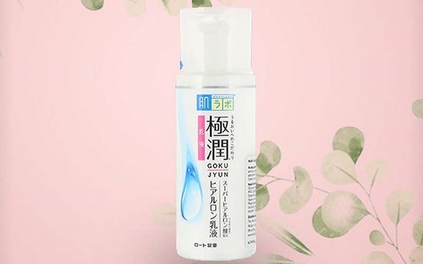 Toner tốt nhất cho da hỗn hợp thiên khô Hada Labo GokuJyun Clear lotion