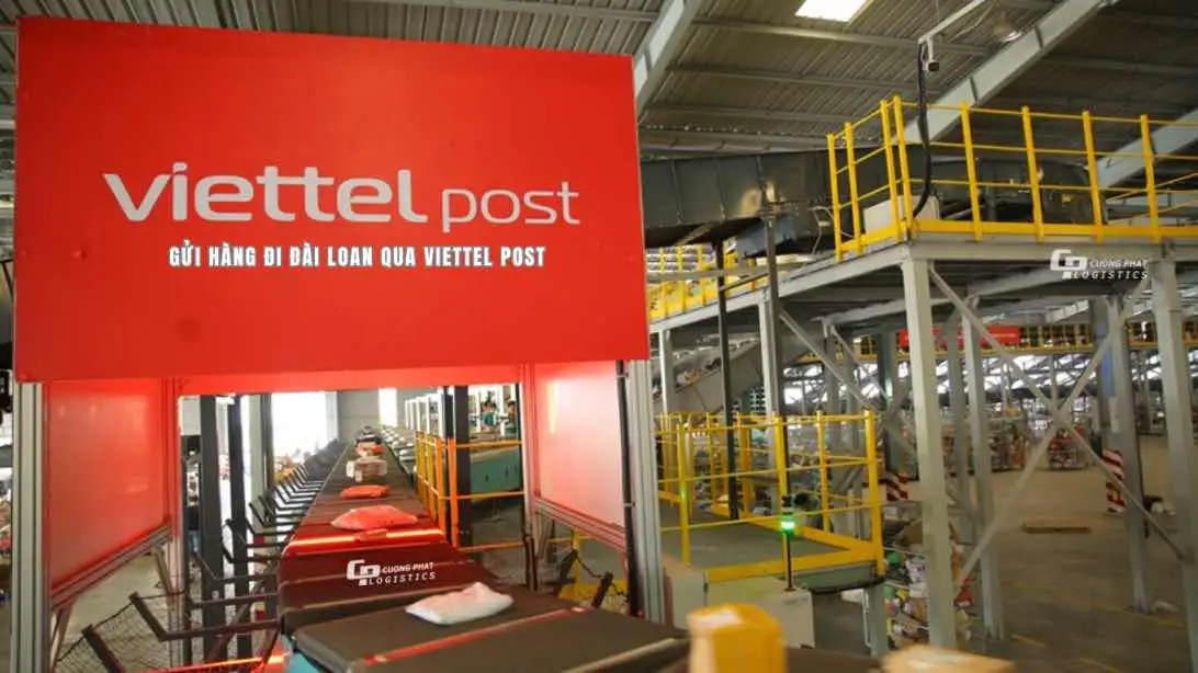 Gửi hàng đi Đài Loan qua Viettel Post